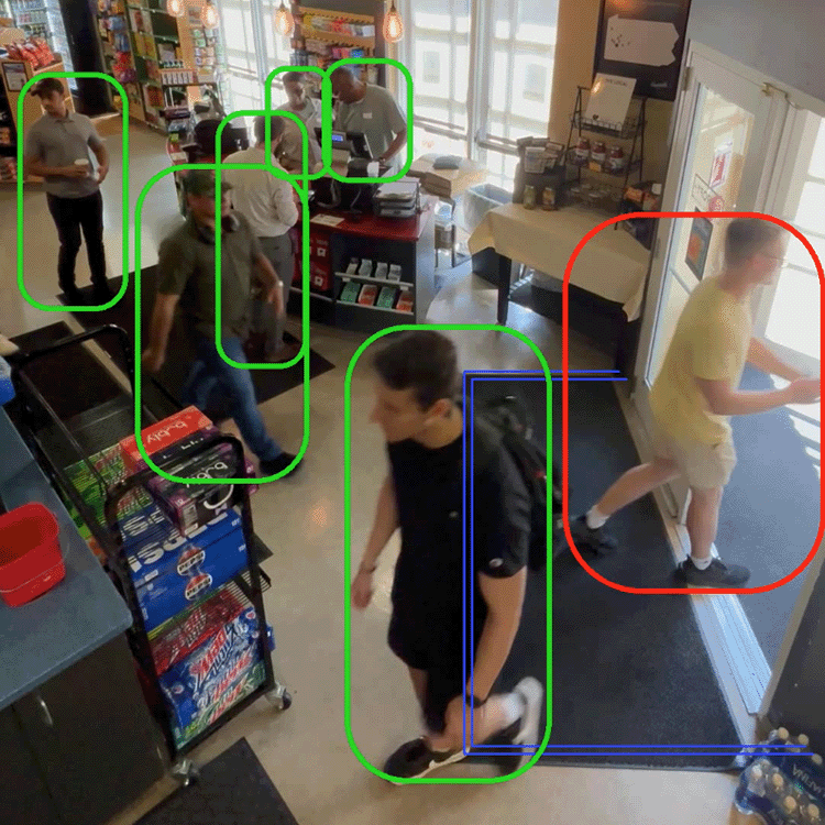 Counting customers with computer vision